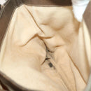 GUCCI GG Supreme Web Sherry Line Shoulder Bag PVC Beige 14 02 013 Auth 171659-19