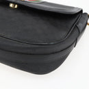 GUCCI Micro GG Supreme Web Sherry Line Bag PVC Black 001 115 0914 Auth 171663-10