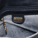 GUCCI Micro GG Supreme Web Sherry Line Bag PVC Black 001 115 0914 Auth 171663-16