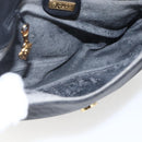 GUCCI Micro GG Supreme Web Sherry Line Bag PVC Black 001 115 0914 Auth 171663-17
