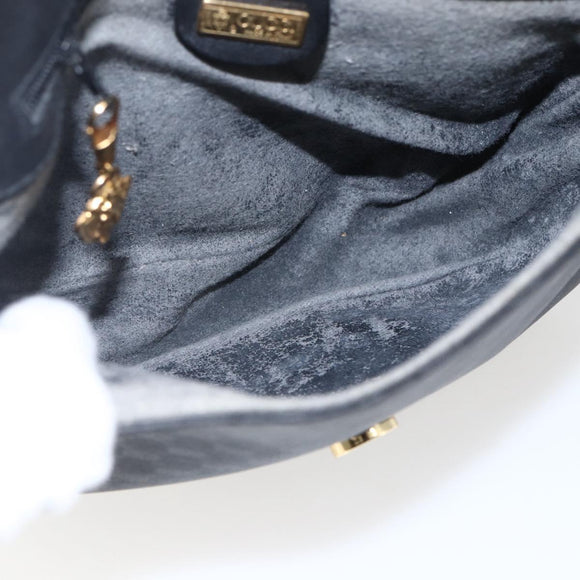GUCCI Micro GG Supreme Web Sherry Line Bag PVC Black 001 115 0914 Auth 171663