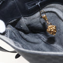 GUCCI Micro GG Supreme Web Sherry Line Bag PVC Black 001 115 0914 Auth 171663-19