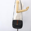 GUCCI Micro GG Supreme Web Sherry Line Bag PVC Black 001 115 0914 Auth 171663-23
