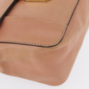 Chloe Chain Elsie Schoudertas Leer Roze Goud Authenticatie 171670-8