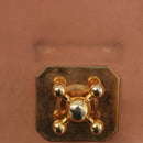 Chloe Chain Elsie Shoulder Bag Leather Pink Gold Auth 171670-9