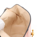 Chloe Chain Elsie Shoulder Bag Leather Pink Gold Auth 171670-20