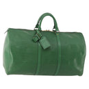 LOUIS VUITTON Epi Keepall 50 Boston tas groen M42964 LV Auth 171672-1