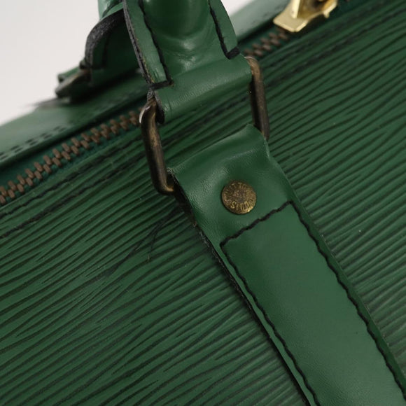 LOUIS VUITTON Epi Keepall 50 Boston tas groen M42964 LV Auth 171672