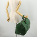 LOUIS VUITTON Epi Keepall 50 Boston tas groen M42964 LV Auth 171672-22