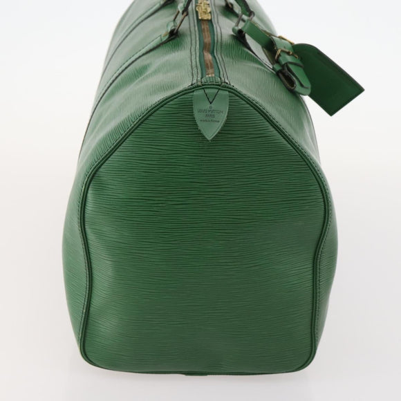LOUIS VUITTON Epi Keepall 50 Boston tas groen M42964 LV Auth 171672