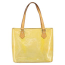 LOUIS VUITTON Monogram Vernis Houston Hand Bag Gris M91053 LV Auth 171675-2