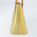 LOUIS VUITTON Monogram Vernis Houston Hand Bag Gris M91053 LV Auth 171675-4