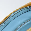 LOUIS VUITTON Monogram Vernis Houston Hand Bag Baby Blue M91005 LV Auth 171676-10