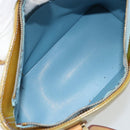LOUIS VUITTON Monogram Vernis Houston Hand Bag Baby Blue M91005 LV Auth 171676-11