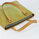 LOUIS VUITTON Monogram Vernis Houston Hand Bag Baby Blue M91005 LV Auth 171676-6