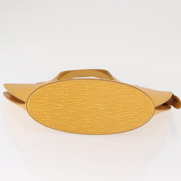 LOUIS VUITTON Epi Saint Jacques Shopping Shoulder Bag Yellow M52269 Auth 171683