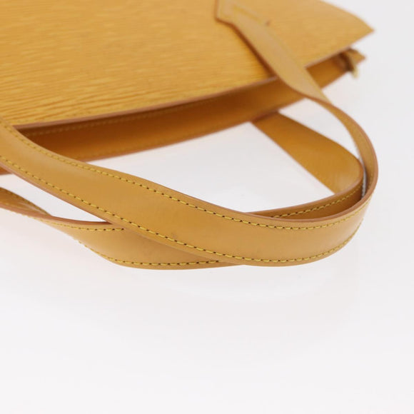 LOUIS VUITTON Epi Saint Jacques Shopping Shoulder Bag Yellow M52269 Auth 171683