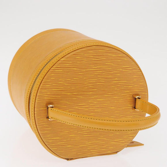 LOUIS VUITTON Epi Cannes Hand Bag Yellow M48039 LV Auth 171684