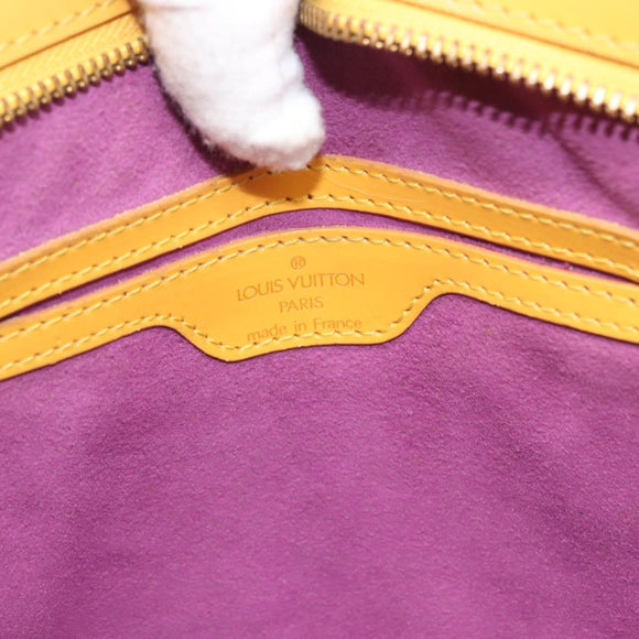 LOUIS VUITTON Epi Saint Jacques Shopping Shoulder Bag Yellow M52269 Auth 171686