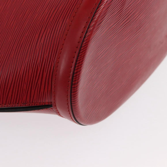 LOUIS VUITTON Epi Saint Jacques Shopping Shoulder Bag Red M52277 LV Auth 171688