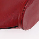 LOUIS VUITTON Epi Saint Jacques Shopping Shoulder Bag Red M52277 LV Auth 171688-15