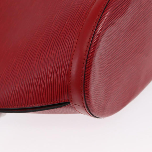 LOUIS VUITTON Epi Saint Jacques Shopping Shoulder Bag Red M52277 LV Auth 171688
