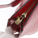 LOUIS VUITTON Epi Saint Jacques Shopping Shoulder Bag Red M52277 LV Auth 171688-10