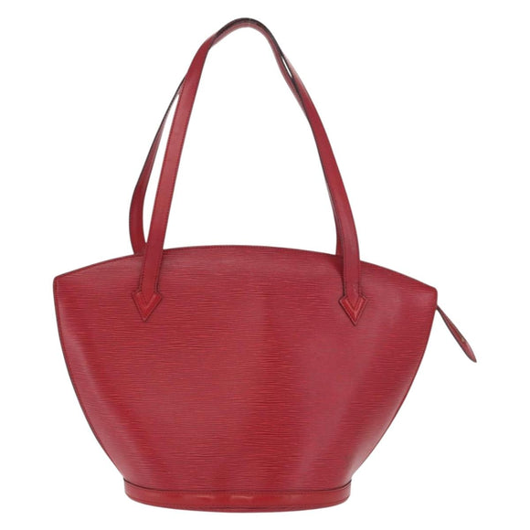 LOUIS VUITTON Epi Saint Jacques Shopping Shoulder Bag Red M52277 LV Auth 171688