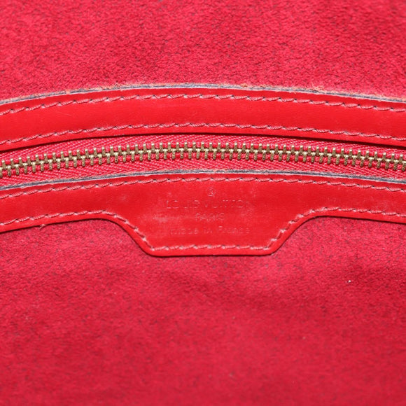 LOUIS VUITTON Epi Lussac Shoulder Bag Red M52287 LV Auth 171689