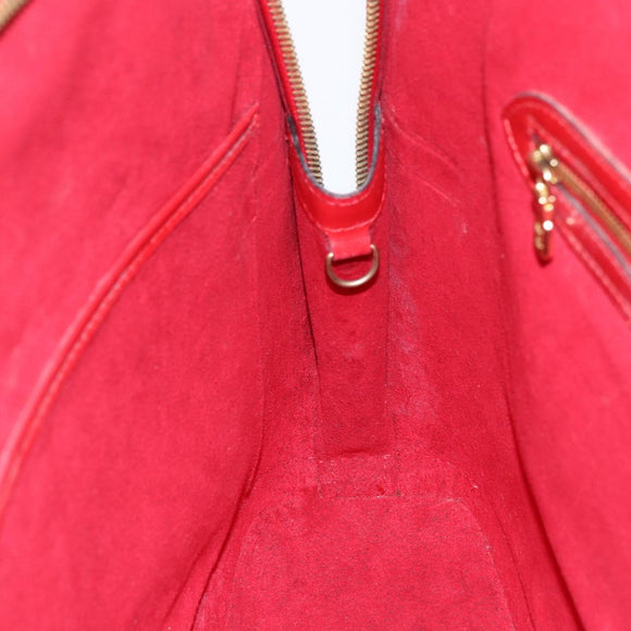 LOUIS VUITTON Epi Lussac Shoulder Bag Red M52287 LV Auth 171689