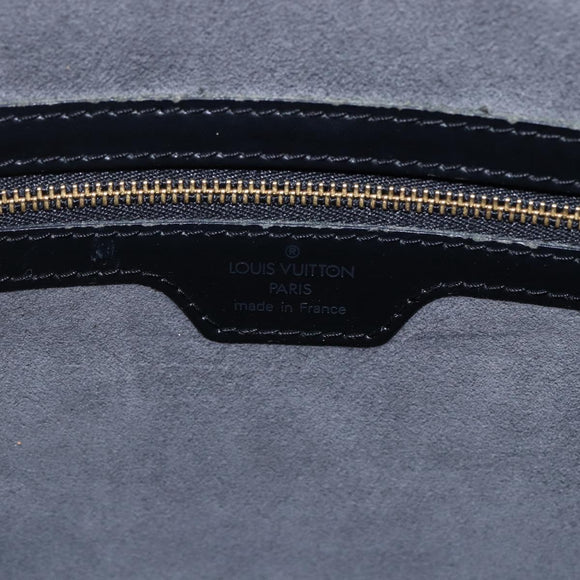 LOUIS VUITTON Epi Lussac Shoulder Bag Black M52282 LV Auth 171690