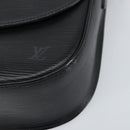 LOUIS VUITTON Epi Saint Cloud GM Schultertasche Schwarz Noir M52192 LV Auth 171693A-14