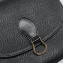 LOUIS VUITTON Epi Saint Cloud GM Schultertasche Schwarz Noir M52192 LV Auth 171693A-18