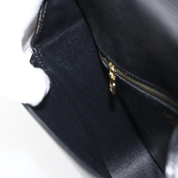 LOUIS VUITTON Epi Saint Cloud GM Schultertasche Schwarz Noir M52192 LV Auth 171693A