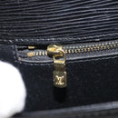 LOUIS VUITTON Epi Saint Cloud GM Schultertasche Schwarz Noir M52192 LV Auth 171693A-24
