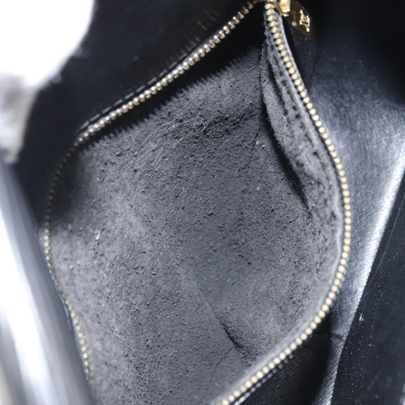 LOUIS VUITTON Epi Saint Cloud GM Schultertasche Schwarz Noir M52192 LV Auth 171693A