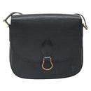 LOUIS VUITTON Epi Saint Cloud GM Schultertasche Schwarz Noir M52192 LV Auth 171693A-13