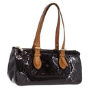 LOUIS VUITTON Monogram Vernis Rosewood Avenue Bag Amarante M93510 LV Auth 171695-1