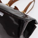 LOUIS VUITTON Monogram Vernis Rosewood Avenue Bag Amarante M93510 LV Auth 171695-15