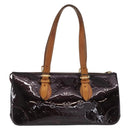 LOUIS VUITTON Monogram Vernis Rosewood Avenue Bag Amarante M93510 LV Auth 171695-2