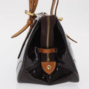 LOUIS VUITTON Monogram Vernis Rosewood Avenue Bag Amarante M93510 LV Auth 171695-3