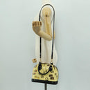 LOUIS VUITTON Vernis Sticker Print Alma PM Hand Bag White M50466 LV Auth 171697V-25