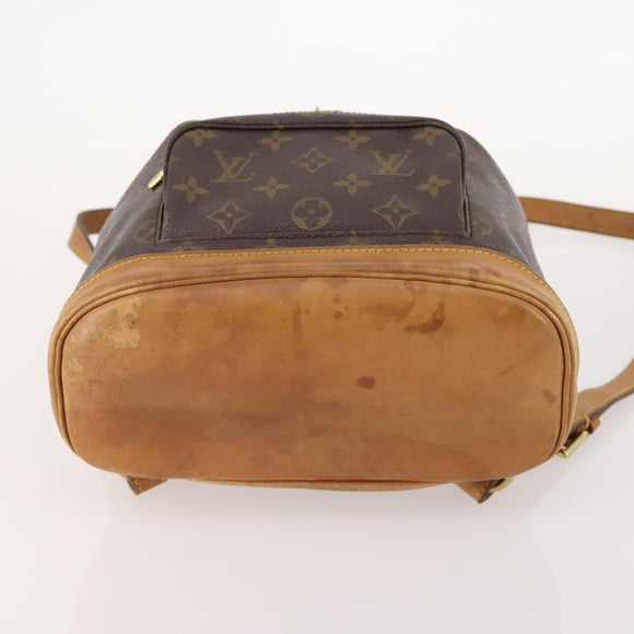 LOUIS VUITTON Monogram Montsouris MM Rucksack M51136 LV Auth 171700