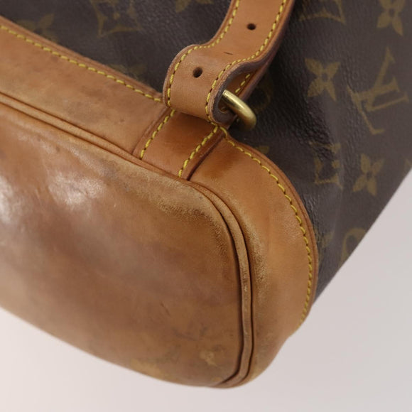 LOUIS VUITTON Monogram Montsouris MM Rucksack M51136 LV Auth 171700