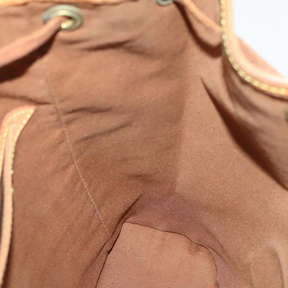 LOUIS VUITTON Monogram Montsouris MM Rucksack M51136 LV Auth 171700