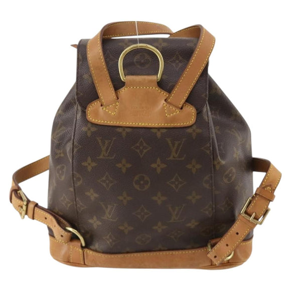 LOUIS VUITTON Monogram Montsouris MM Rucksack M51136 LV Auth 171700