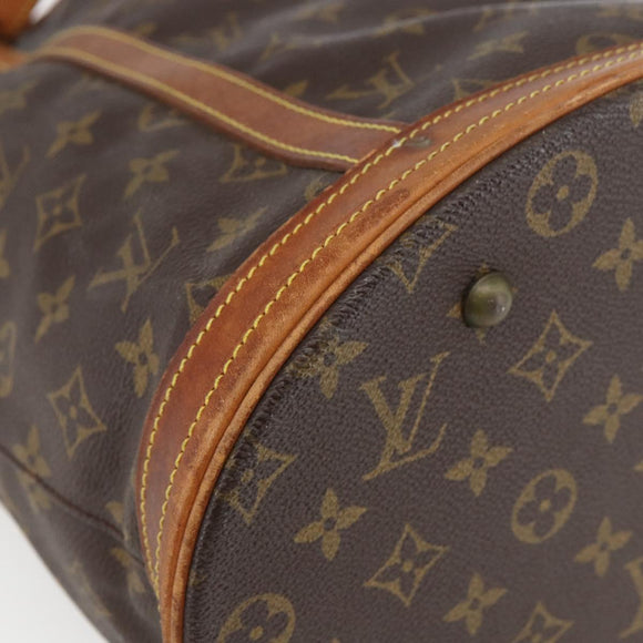 LOUIS VUITTON Monogram Bucket GM Shoulder Bag M42236 LV Auth 171701