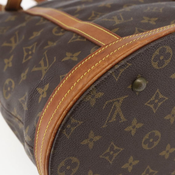 LOUIS VUITTON Monogram Bucket GM Shoulder Bag M42236 LV Auth 171701