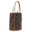 LOUIS VUITTON Monogram Bucket GM Shoulder Bag M42236 LV Auth 171701-1