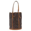 LOUIS VUITTON Monogram Bucket GM Shoulder Bag M42236 LV Auth 171701-13